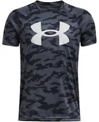 Under Armour Boys Tech Big Logo Printed Short-Sleeve T-Shirt