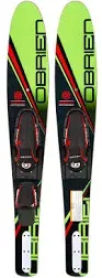 O'Brien Jr. Vortex Waterski with Jr. X-7 Bindings