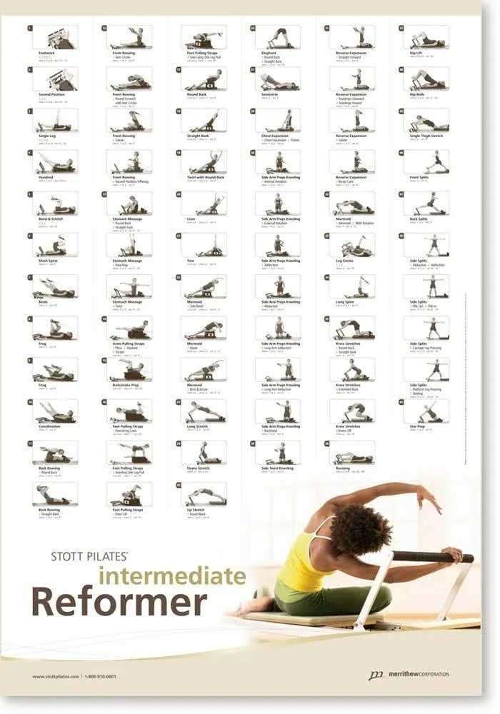 STOTT PILATES Wall Chart