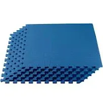 We Sell Mats – ½ Inch Thickness Multipurpose EVA Foam Floor Tiles – Interlocking Floor Mat for Indoor Gym, Playroom, and Home Use