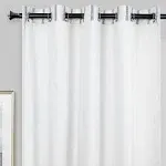 Solid Blackout Thermal Curtain Panel Liner (Set of 2) Driftaway Curtain Color: Off White, Size per Panel: 50" W x 68" L