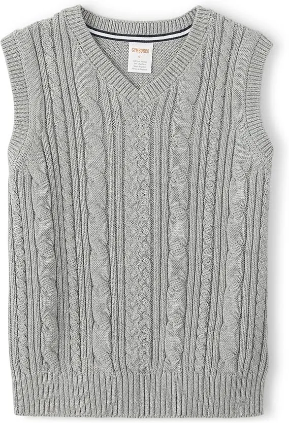 Gymboree Boys and Toddler V-Neck Cable Knit Sweater Vest