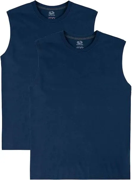 Men&#039;s Eversoft Cotton Sleeveless T Shirts, Breathable &amp; Moisture Wicking with...