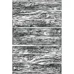 Sizzix 3D Texture Fades Embossing Folder by Tim Holtz Mini Lumber