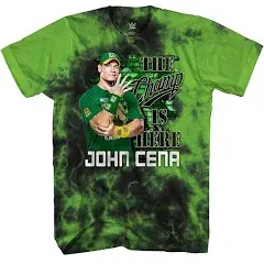 WWE Boys John Cena Shirt - Hustle, Loyalty & Respect Superstar Tee - World Wrestling Champion Tie Dye T-Shirt