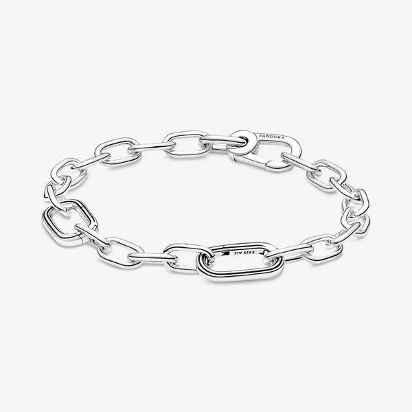 ZZSRJ S925 Sterling Silver Winter Style Bracelet Round Fashion Jewelry Gift (Gem Color : MB005, Length : 20cm)