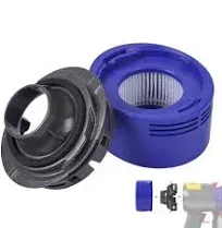 Keetidy Post HEPA Filter Replacement &amp; Motor Cover Compatible V8 V7 New