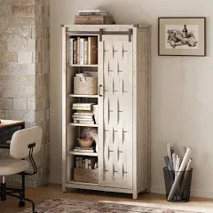 Linsy Home Farmhouse Storage Cabinet