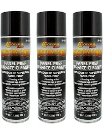 Custom Coat Panel Prep Surface Cleaner and Degreaser - Giant 18 Ounce Spray Can - a Great Aerosol Grease and Wax Remover to Eliminate Contaminents Before Painting