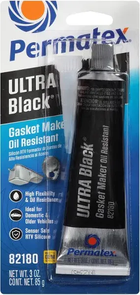 Permatex Ultra Black RTV Silicone Gasket Maker