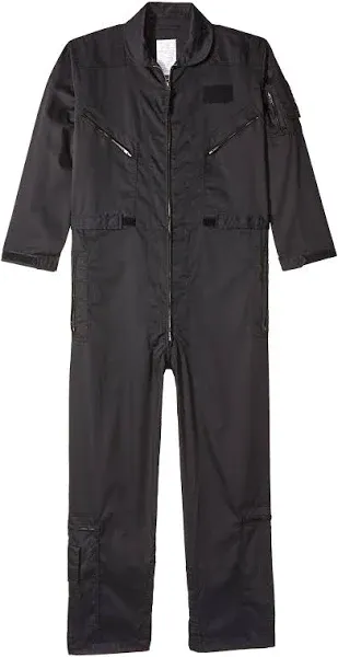 Tru-Spec 2653 Flight Suit,M,32&#034; Inseam,Black