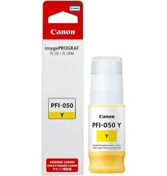 Canon PFI-050 Y Genuine Ink Bottle