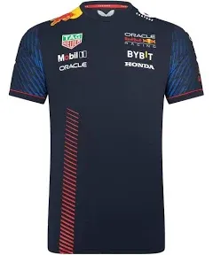 Red Bull Racing F1 Men's 2023 Team T-Shirt- Navy