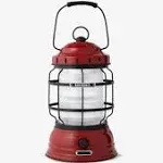 Barebones Forest Lantern Red Vintage Style Railroad Lantern (New with box)