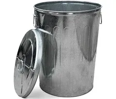 Plexon 20 Gallon Outdoor Metal Trash Can