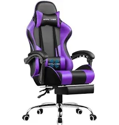 Gaming Chair Fabric with Pocket Spring Cushion Ergonomic Computer Chair with Headrest