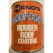 Heng&#039;s 16-46032 Rubber Roof Coating - Quart