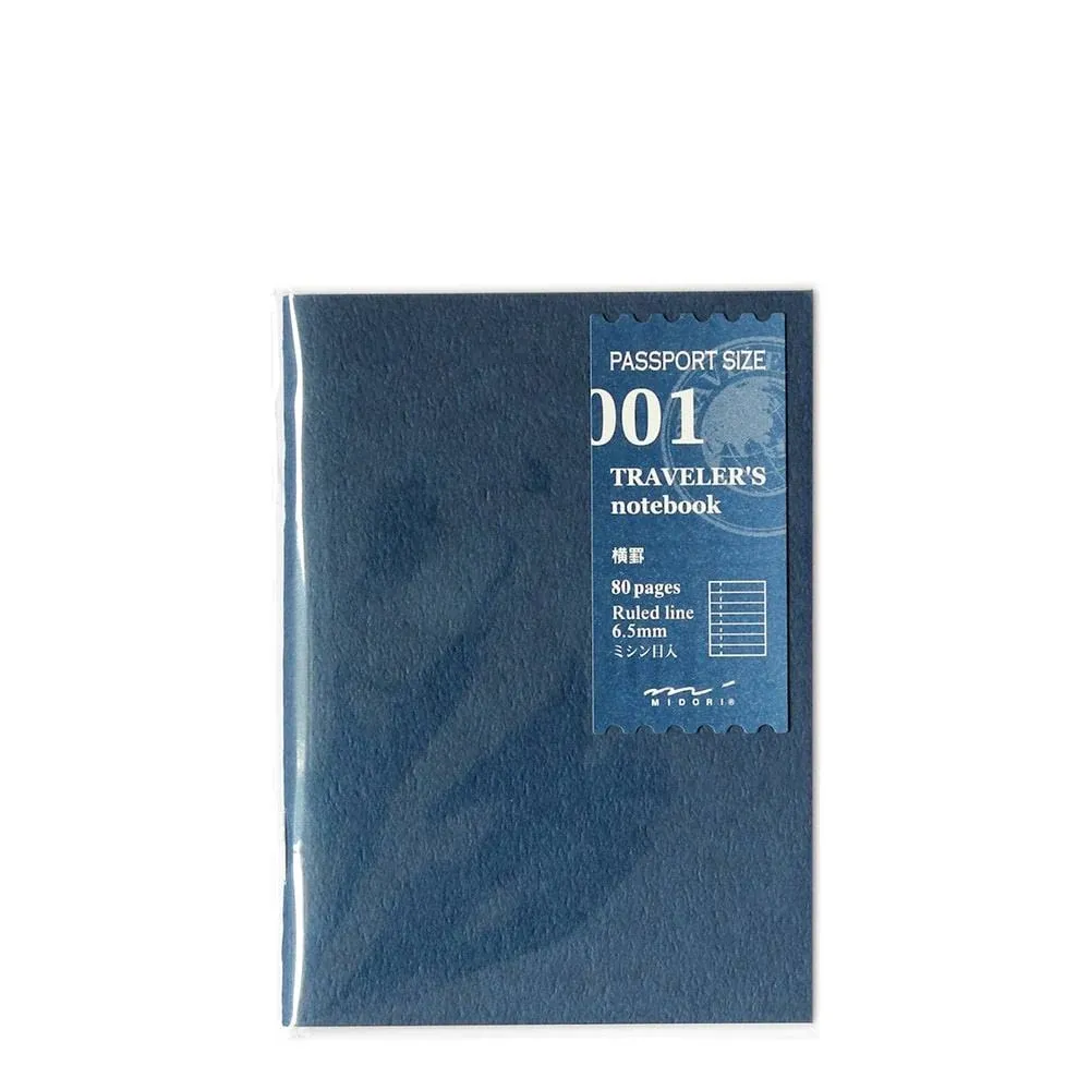 Traveler's Company - 001 Lined Notebook Refill (Passport)