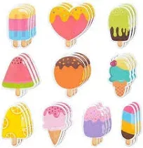 Xqumoi 30 Pack Ice Cream Sticky Notes