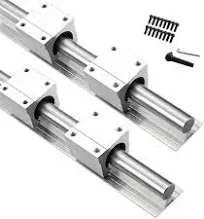 GUWANJI Linear Rail 1000mm 39.4 inch 4Pcs