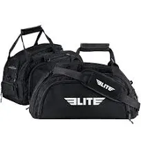 Elite Sports Warrior Series Boxing MMA BJJ Gear Gym Duffel Backpack Bag Large