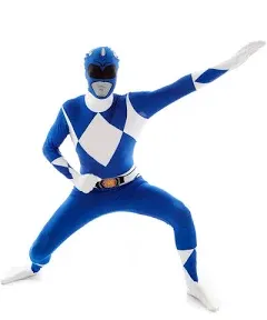 Morphsuits Blue Power Ranger Morphsuit Costume Adult Mens