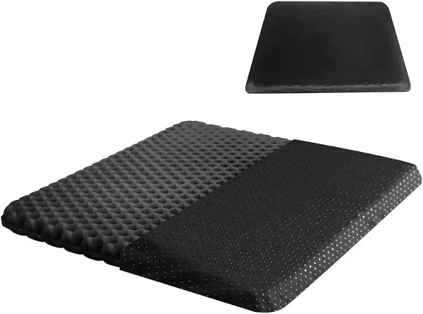 Gel Seat Cushion for Long Sitting (Thick & Extra Large) with Non-Slip Cover,Seat Cushion for Desk Chair, Chair Seat Cushion,Wheelchair Seat Cushions