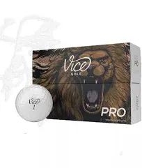 Vice Pro White Golf Balls