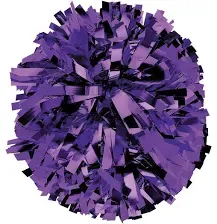 Chass Solid Color Metallic Cheerleading Pom