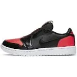 Jordan 1 Low Slip Black Hot Punch Women&#039;s  AV3918-600