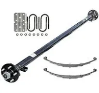 The Trailer Parts Outlet 3.5K TK Trailer Axle Kit