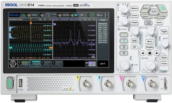 RIGOL DHO814 Digital 100 MHz 1.25 GS/s 25 MP 12 Bit