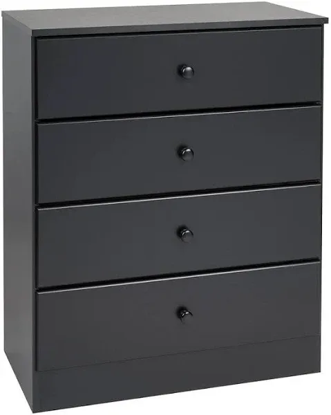 Prepac Astrid 4-Drawer Dresser - Drifted Gray