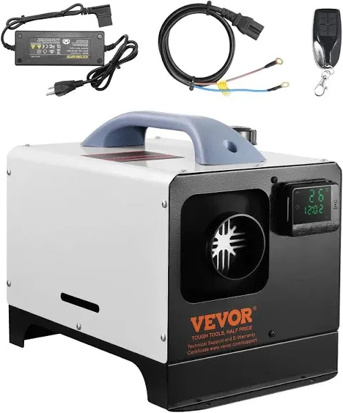 VEVOR 5-8KW Diesel Heater, Diesel Air Heater All in One with Remote Control and 