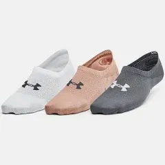 Under Armour Women's Breathe Lite Ultra Low Socks 3 Pack