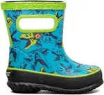 BOGS Unisex-Child Kids Skipper Waterproof Rubber Rain Boot