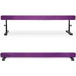 Milliard Patented Adjustable Balance Beam, High and Low (7&#039;7&#034;) Floor Beam Suede