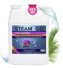 Steam and Go Demineralized Water Multi-Surface Cleaning Solution