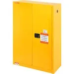 VEVOR Flammable Safety Cabinet Liquid Storage 45 Gal 42.9x18.1x65.2 in Cabinet