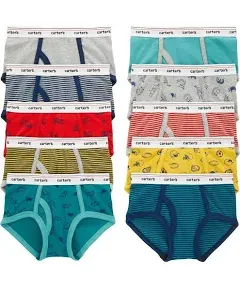 10-Pack Cotton Briefs Underwear