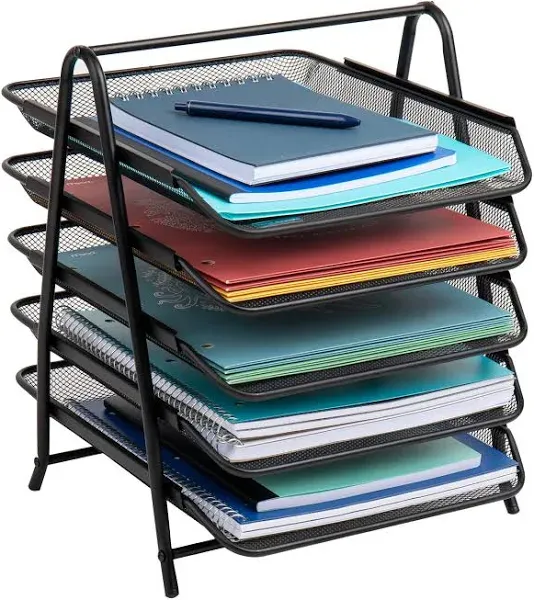 Mind Reader 5 Tier Desk Organizer