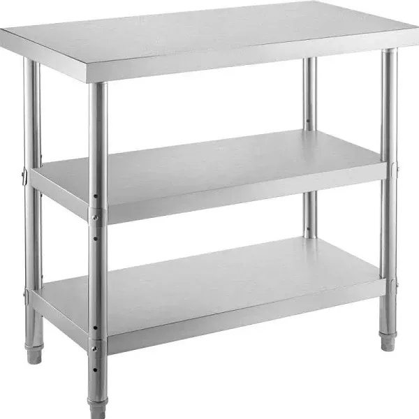 Vevor Commercial Stainless Steel Table BBQ Prep Table