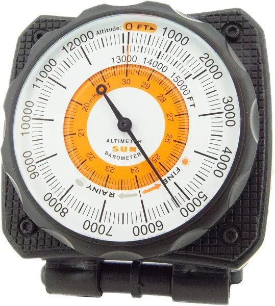 Sun Company AltiLINQ Dashboard Altimeter and Barometer