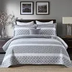 Quilts King Size - King Quilt Bedspread Sets, 100% Cotton Quilt Bedding Set f...