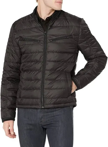 Andrew Marc Men's Grymes Packable Quilted Puffer Jacket