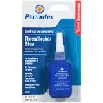 Permatex Surface Insensitive Threadlocker - Blue - 10 ml Bottle 24300