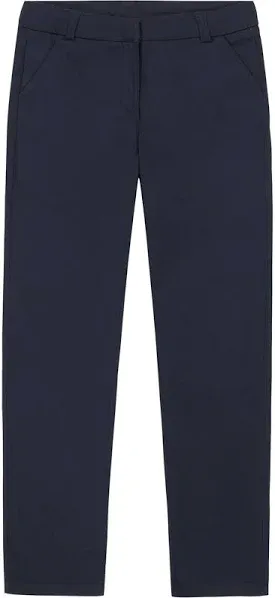 Nautica Girls' Toddler School Uniform Twill Skinny Pants, Comfortable Stretch Material, Wrinkle & Fade Resistant