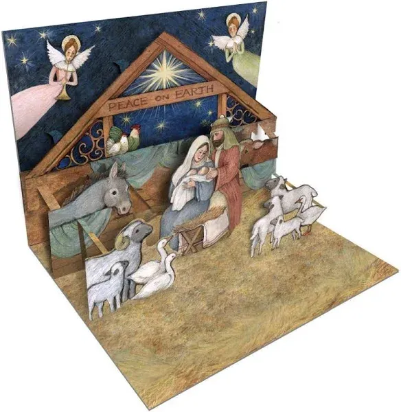 LANG Nativity Pop-Up Christmas Cards