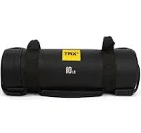 TRX Power Bag 10 Pound Vinyl Prefilled Sandbag Weighted Gym Exercise Bag