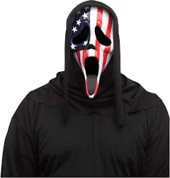 Scream Ghostface USA Flag Costume Mask